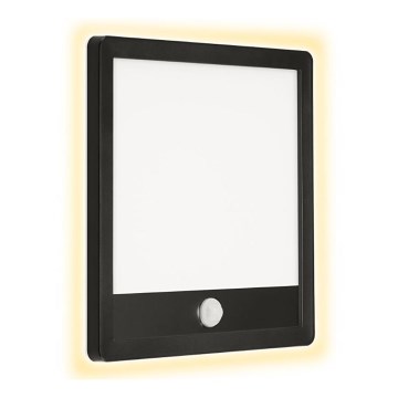 Telefunken 313805TF - Уличный светодиодный настенный светильник с датчиком LED/15W/230V IP44