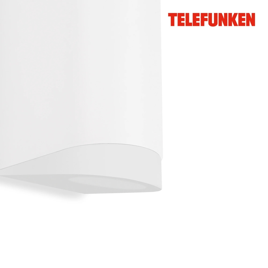 Telefunken 314906TF - Вуличний світлодіодний настінний світильник 2xGU10/5W/230V IP44 білий