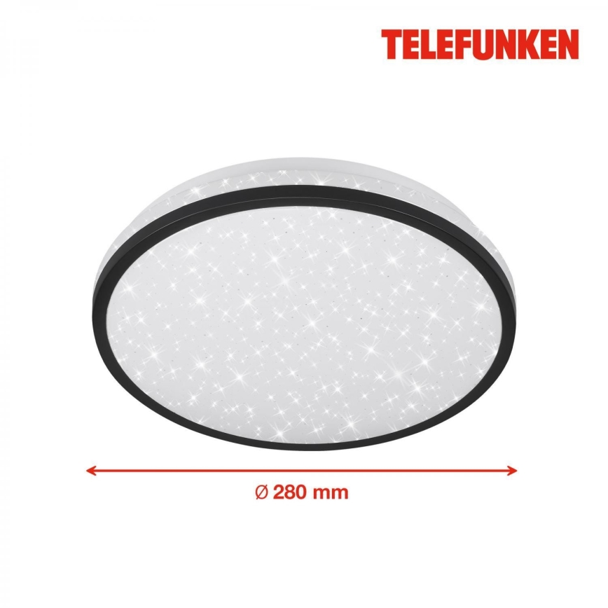 Telefunken 318305TF - Світлодіодний стельовий світильник для ванної кімнати з датчиком LED/16W/230V IP44 діаметр 28 см