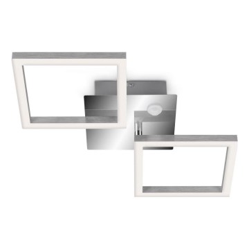 Telefunken 318508TF - Світлодіодний стельовий світильник з датчиком FRAME LED/12W/230V 3000K матовий хром