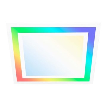 Telefunken 318806TF - Светодиодный потолочный RGBW-светильник с регулированием яркости LED/24W/230V 3000-6500K + дистанционное управление