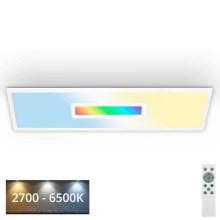 Telefunken 319206TF - Потолочный RGBW-светильник с регулированием яркости LED/22W/230V  2700-6500K белый + дистанционное управление