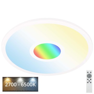 Telefunken 319306TF - LED RGBW Світильник з регулюванням яскравості LED/22W/230V 2700-6500K + пульт дистанційного керування