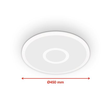Telefunken 319306TF - LED RGBW Світильник з регулюванням яскравості LED/22W/230V 2700-6500K + пульт дистанційного керування