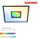 Telefunken 319505TF - Стельовий RGBW-світильник з регулюванням яскравості LED/36W/230V 2700-6500K чорний + пульт дистанційного керування