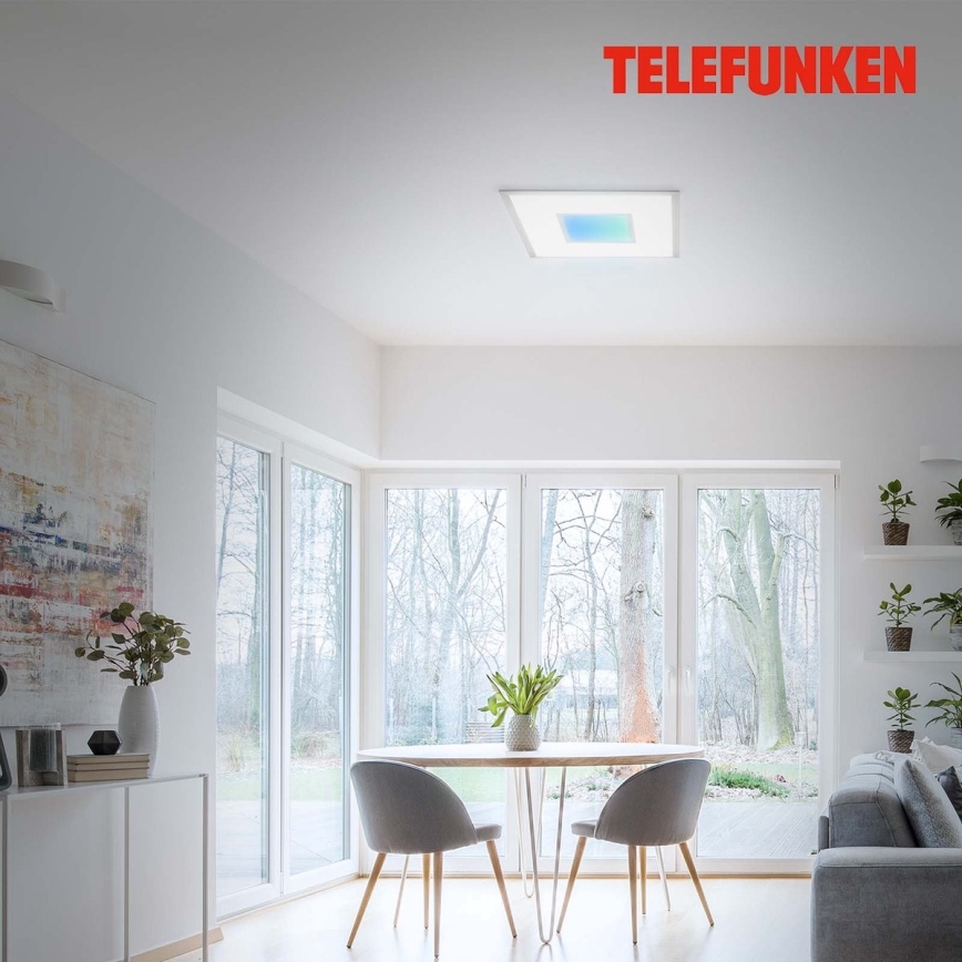 Telefunken 319704TF - LED RGB Cтельовий світильник з регулюванням яскравості LED/24W/230V 3000-6500K + пульт дистанційного керування