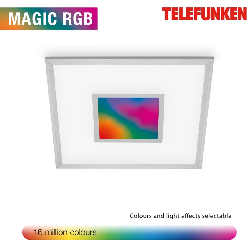 Telefunken 319704TF - LED RGB Cтельовий світильник з регулюванням яскравості LED/24W/230V 3000-6500K + пульт дистанційного керування