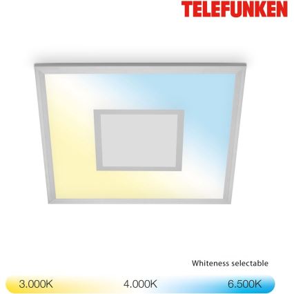 Telefunken 319704TF - LED RGB Cтельовий світильник з регулюванням яскравості LED/24W/230V 3000-6500K + пульт дистанційного керування