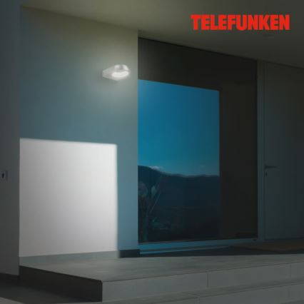 Telefunken 320204TF - LED зовнішній настінний світильник LED/6,5W/230V IP44 матовий хром