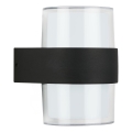 Telefunken 320405TF - Зовнішній настінний LED-світильник 2xLED/8W/230V IP44 чорний