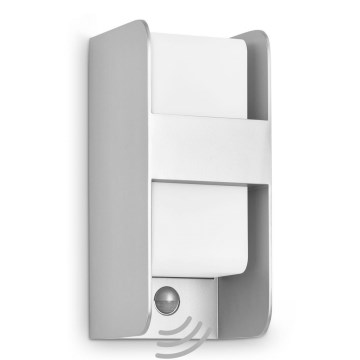 Telefunken 321104TF - Вуличний настінний світильник з датчиком 1xE27/12W/230V IP44 білий