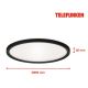Telefunken 321605TF - Світлодіодний стельовий світильник для ванної кімнати LED/18W/230V IP44 діаметр 29 см