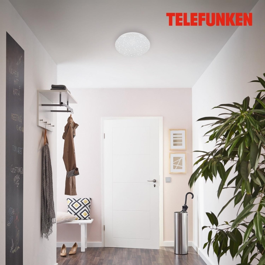 Telefunken 601706TF - Світлодіодний стельовий світильник з датчиком LED/12W/230V діаметр 27 см