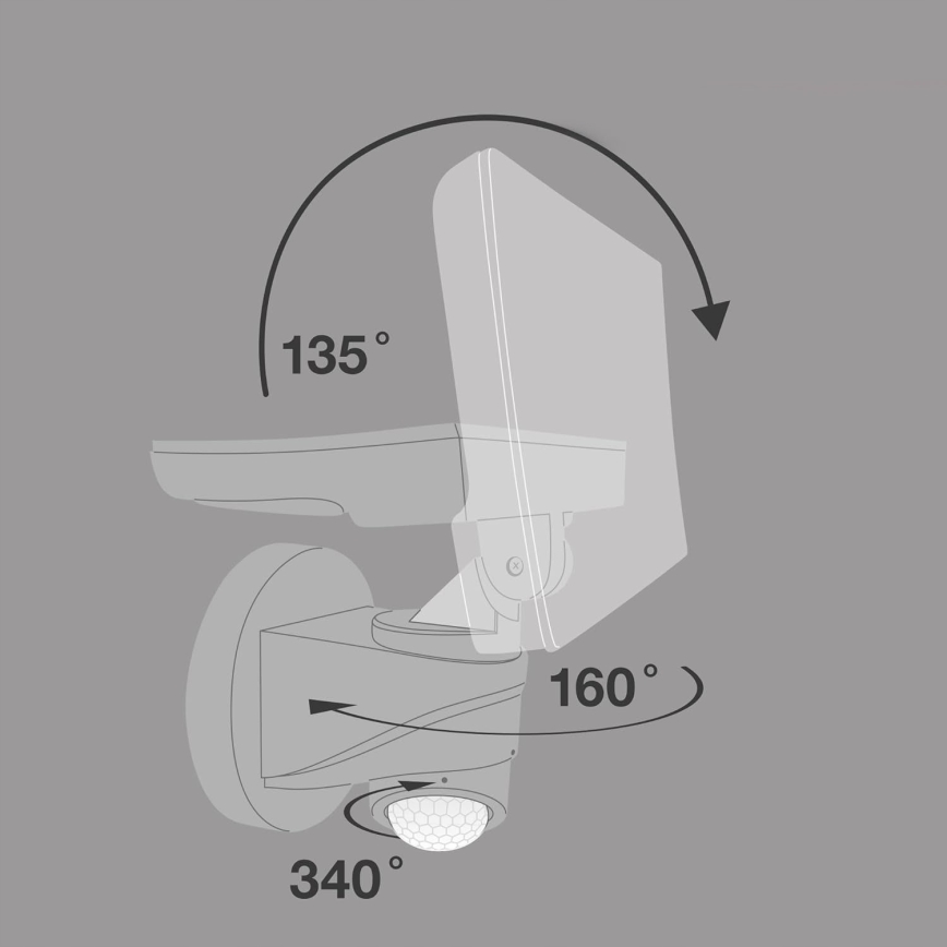 Telefunken - LED-прожектор с датчиком LED/16 Вт/230 В