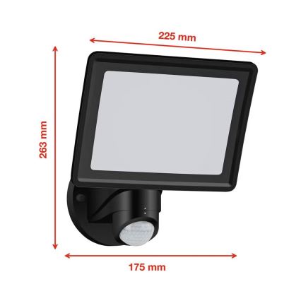 Telefunken - LED прожектор з датчиком LED/20W/230V