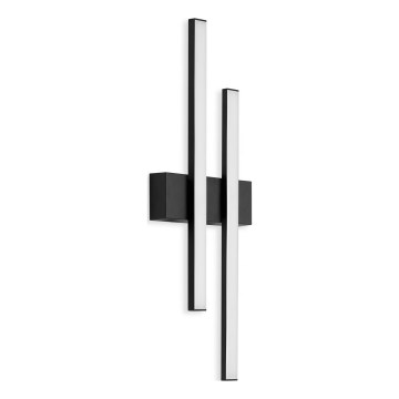 Telefunken - LED уличный настенный светильник 2xLED/4W/230V IP44 чёрный