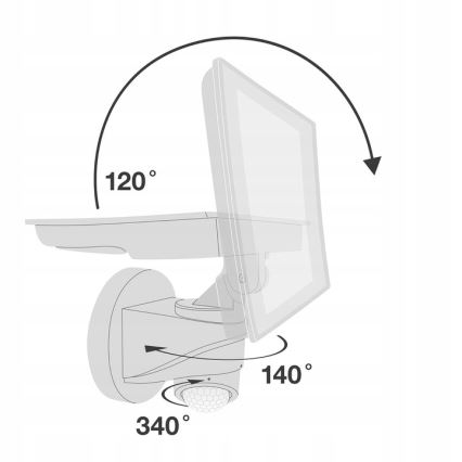 Telefunken - светодиодный прожектор с датчиком LED/20W/230V