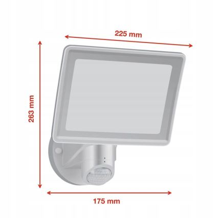 Telefunken - светодиодный прожектор с датчиком LED/20W/230V