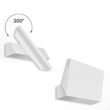 Telefunken - Зовнішній настінний світильник LED/10W/230V IP44 білий