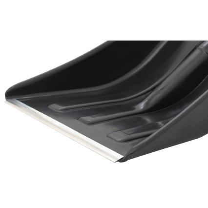 Телескопическая лопата для снега черная/серая