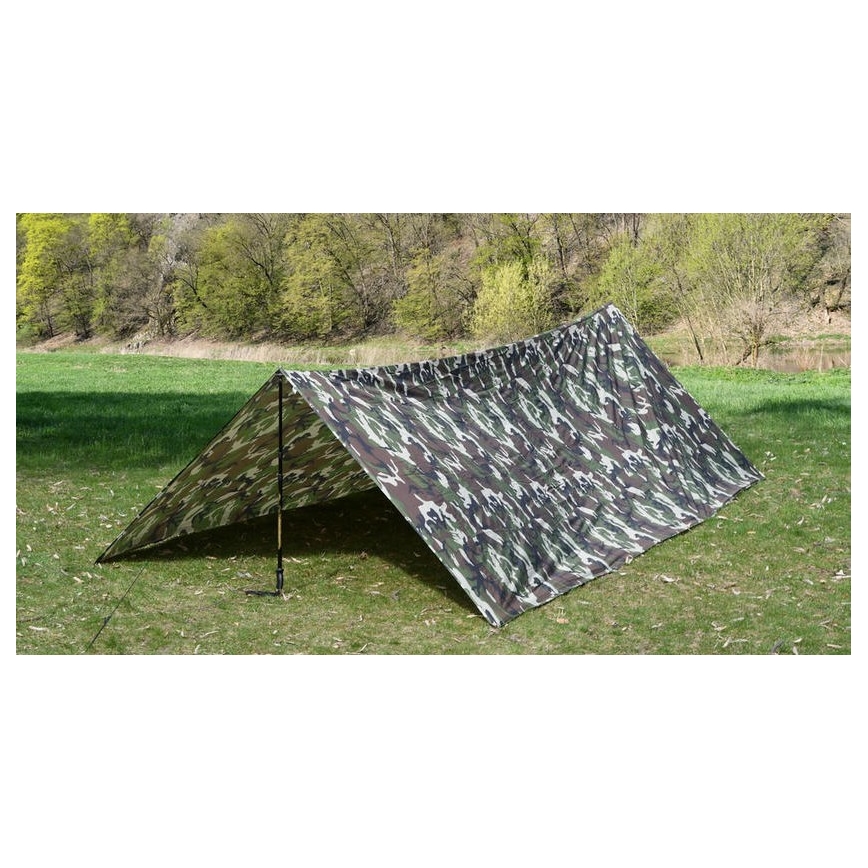 Тент непромокаючий 3x4 м камуфляжний