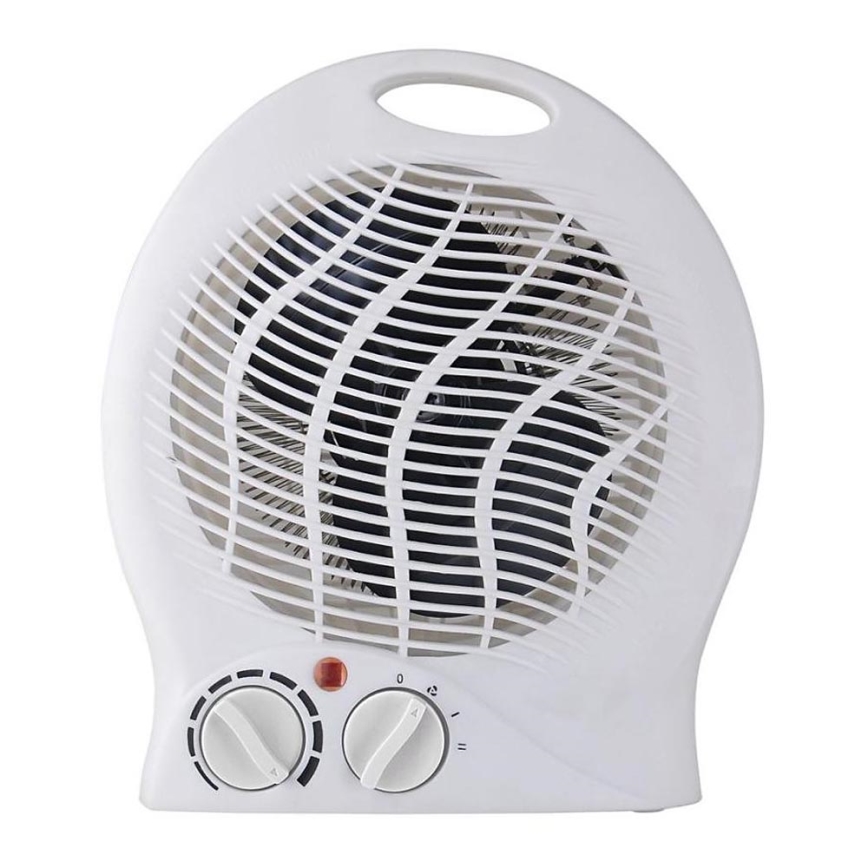Тепловентилятор 1000/2000W/230V білий