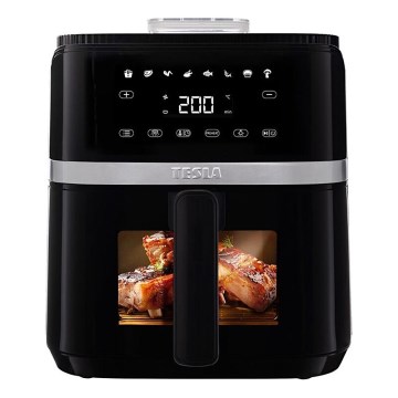 TESLA Electronics AirCook - Багатофункціональна цифрова фритюрниця з гарячим повітрям 5 л 1500W/230V