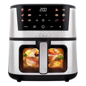 TESLA Electronics AirCook - Багатофункціональна цифрова фритюрниця з гарячим повітрям 7 л 1600W/230V