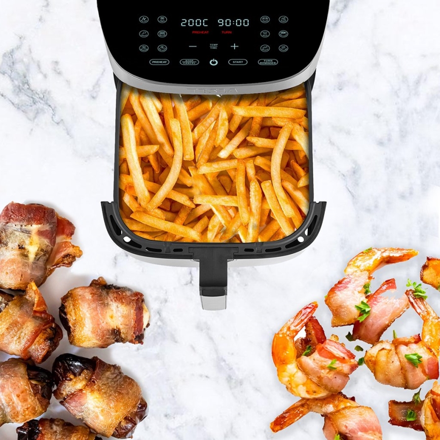 TESLA Electronics AirCook - Багатофункціональна цифрова фритюрниця з гарячим повітрям 8 л 1700W/230V