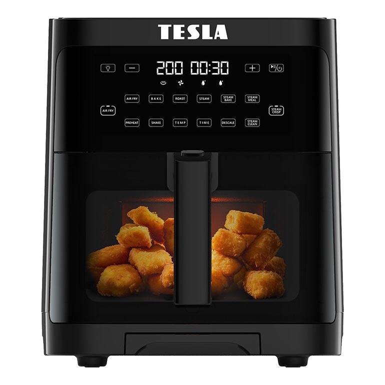 TESLA Electronics AirCook - Багатофункціональна парова фритюрниця та аеро-фритюрниця 5 л 1500W/230V