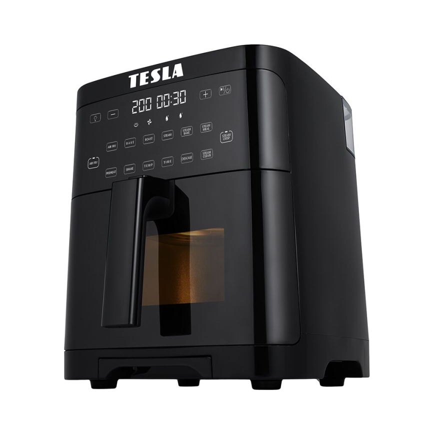 TESLA Electronics AirCook - Багатофункціональна парова фритюрниця та аеро-фритюрниця 5 л 1500W/230V