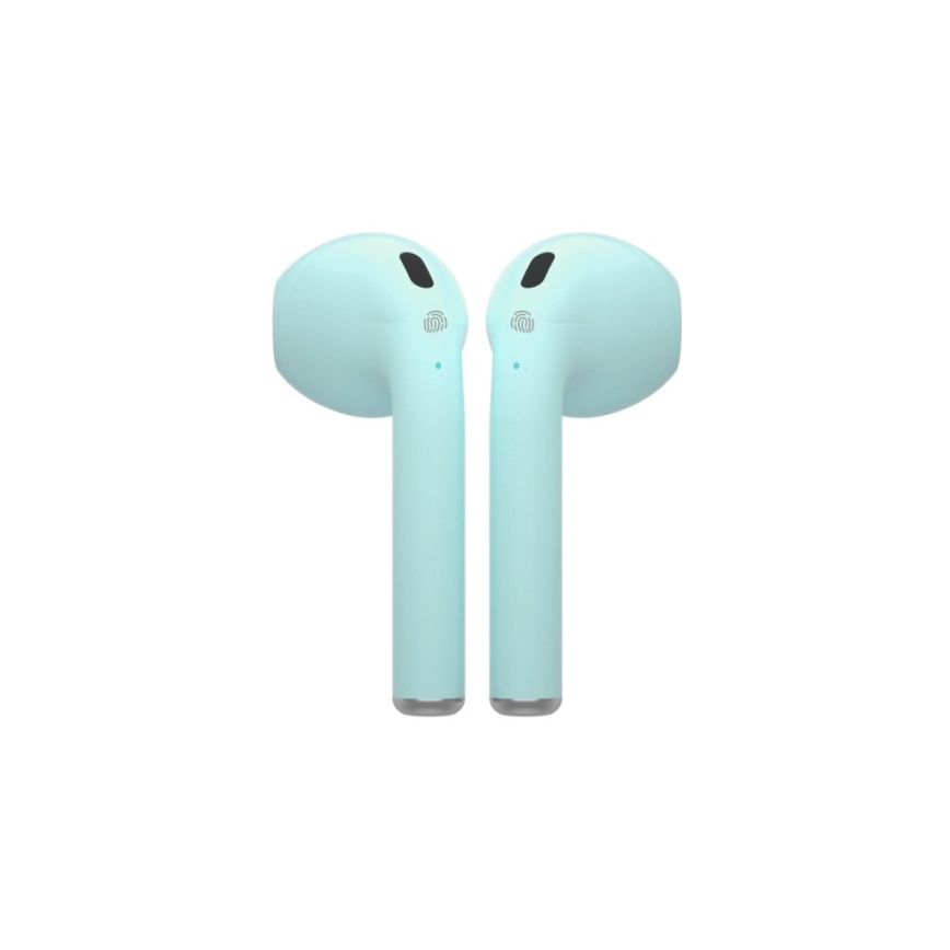 TESLA Electronics - Беспроводные наушники 300 мАч + 2x 25 мАч IPX4 бирюзовые