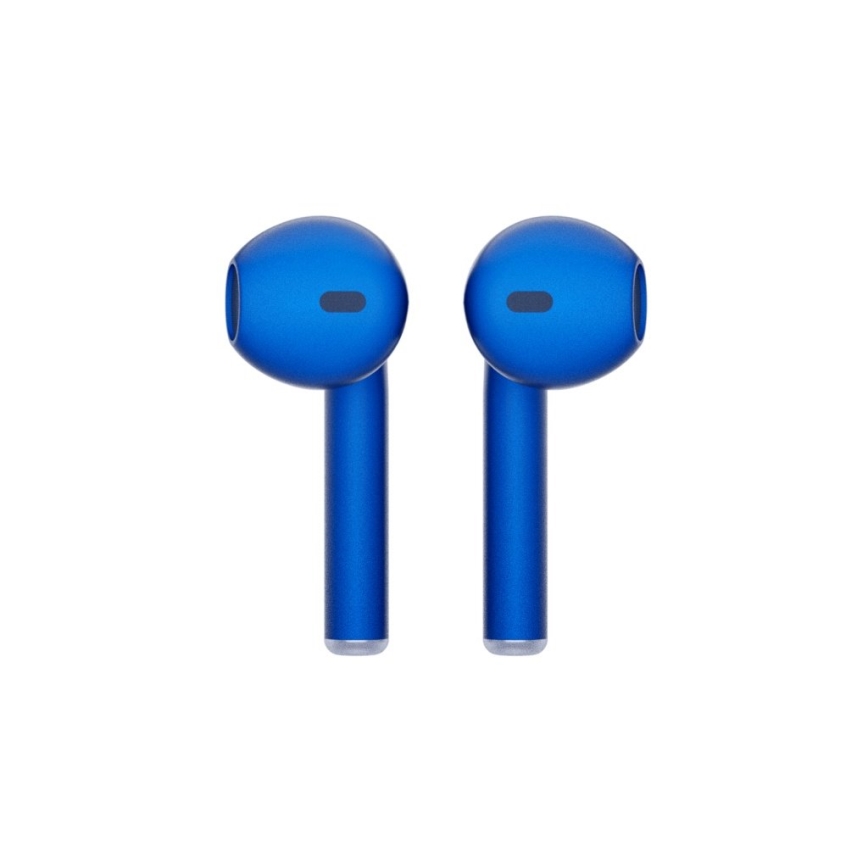 TESLA Electronics - Беспроводные наушники 300 мАч + 2x 25 мАч IPX4 синие