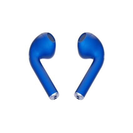 TESLA Electronics - Беспроводные наушники 300 мАч + 2x 25 мАч IPX4 синие