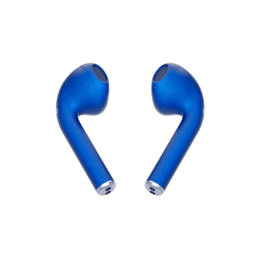 TESLA Electronics - Беспроводные наушники 300 мАч + 2x 25 мАч IPX4 синие