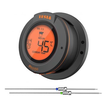 TESLA Electronics Cook - Цифровий термометр для м'яса з датчиком 0-400 °C 2xAA IP65