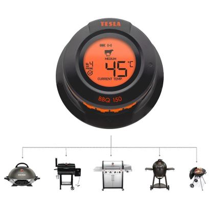 TESLA Electronics Cook - Цифровой термометр для мяса с зондом 0-400 °C 2xAA IP65
