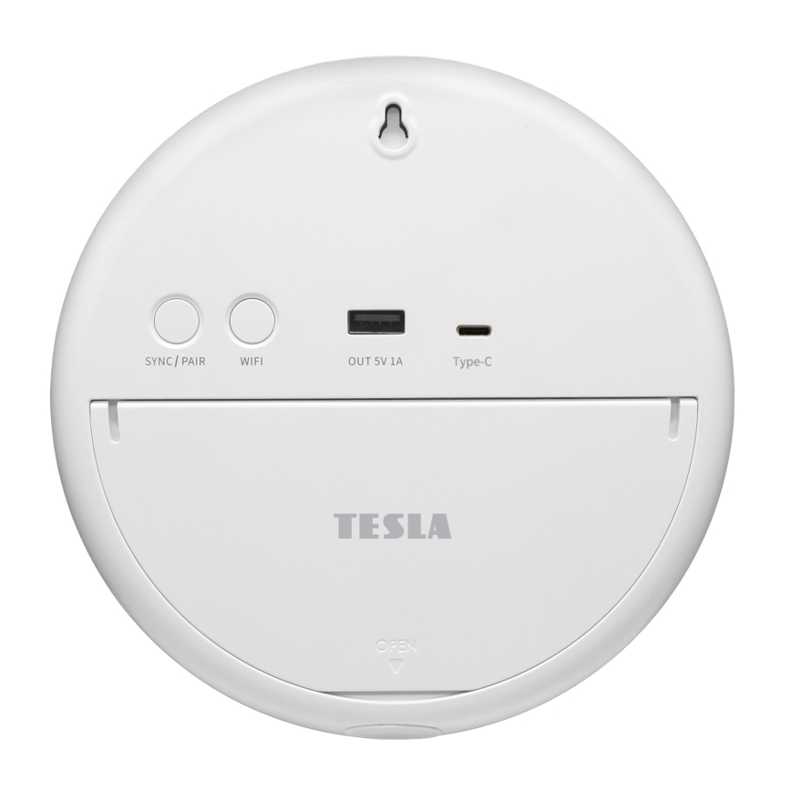 TESLA Electronics Device - Розумна метеостанція з датчиком 400 mAh Wi-Fi Tuya IP44