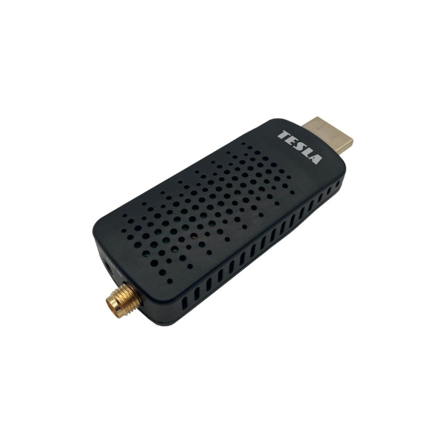 TESLA Electronics - DVB-T2 H.265 (HEVC) приймач HDMI-CEC 2xAAA + пульт дистанційного керування