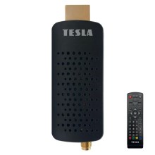 TESLA Electronics - DVB-T2 H.265 (HEVC) ресивер, HDMI-CEC 2xAAA + дистанционное управление