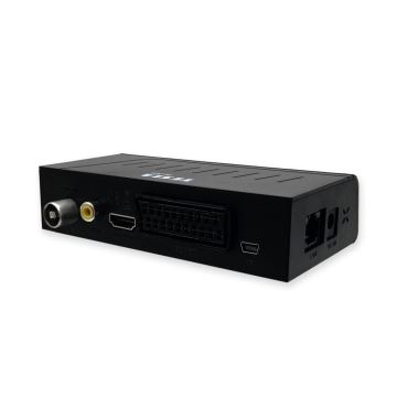 TESLA Electronics - DVB-T2 H.265 (HEVC) ресивер, HDMI-CEC 2xAAA + дистанционное управление