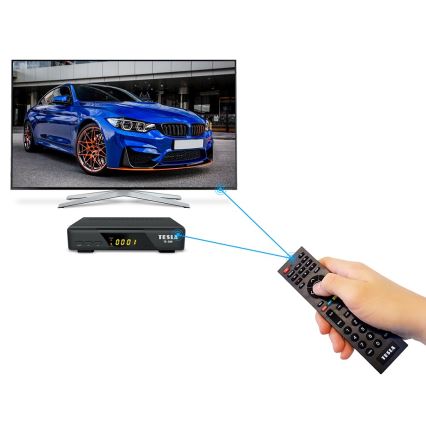 TESLA Electronics - DVB-T2 H.265 (HEVC) ресивер, HDMI-CEC + дистанционное управление