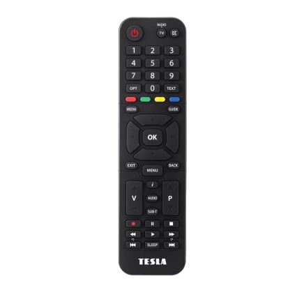 TESLA Electronics - DVB-T2 H.265 (HEVC) ресивер з HbbTV, 12 В + пульт дистанційного керування