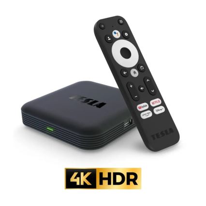 TESLA Electronics MediaBox - UHD мультимедийный плеер Wi-Fi + дистанционное управление