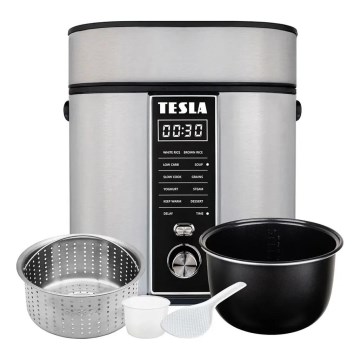 TESLA Electronics MultiCook - Багатофункціональний рисоварка 2,1 л 400 Вт/230 В