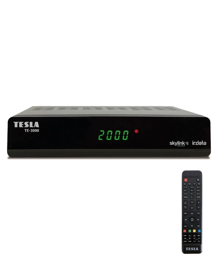 TESLA Electronics - Приймач супутникового зв'язку 2xAAA + пульт дистанційного керування
