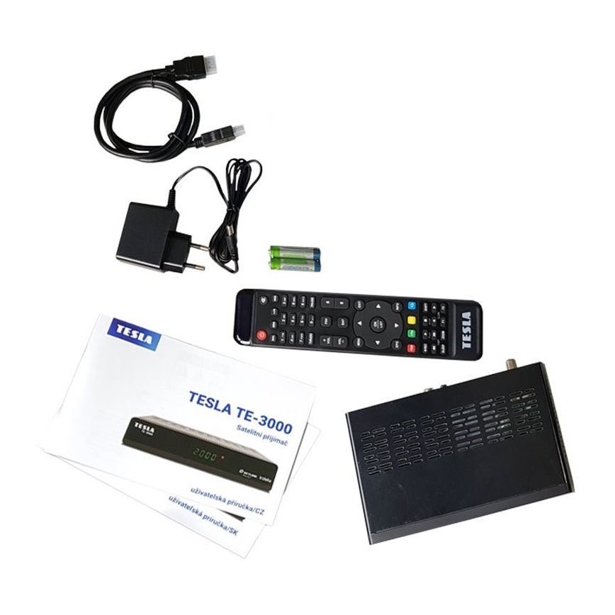 TESLA Electronics - Приймач супутникового зв'язку 2xAAA + пульт дистанційного керування