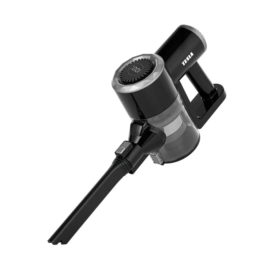 TESLA Electronics PureStar - Гибкий беспроводной пылесос без мешка 2в1 150W/2200 mAh черный