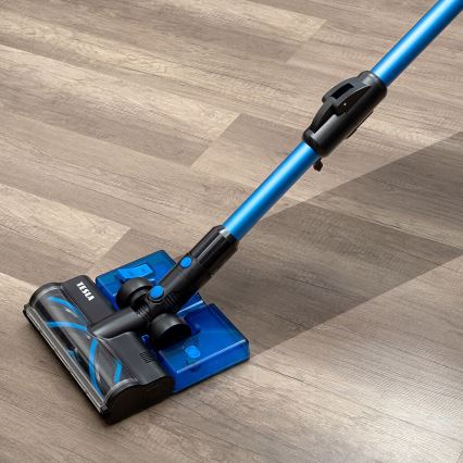 TESLA Electronics PureStar - Гнучкий бездротовий пилосос-стіка 3 в 1 300 Вт/2200 мАг чорний/синій