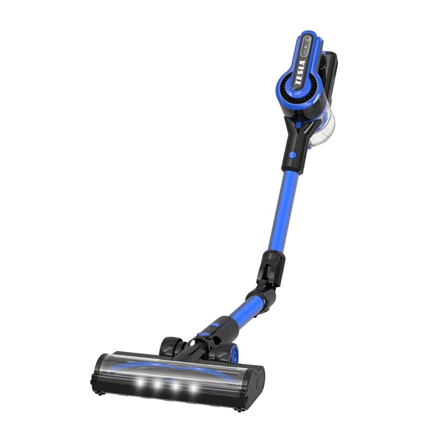 TESLA Electronics PureStar - Гнучкий бездротовий пилосос-стіка 3 в 1 300 Вт/2200 мАг чорний/синій
